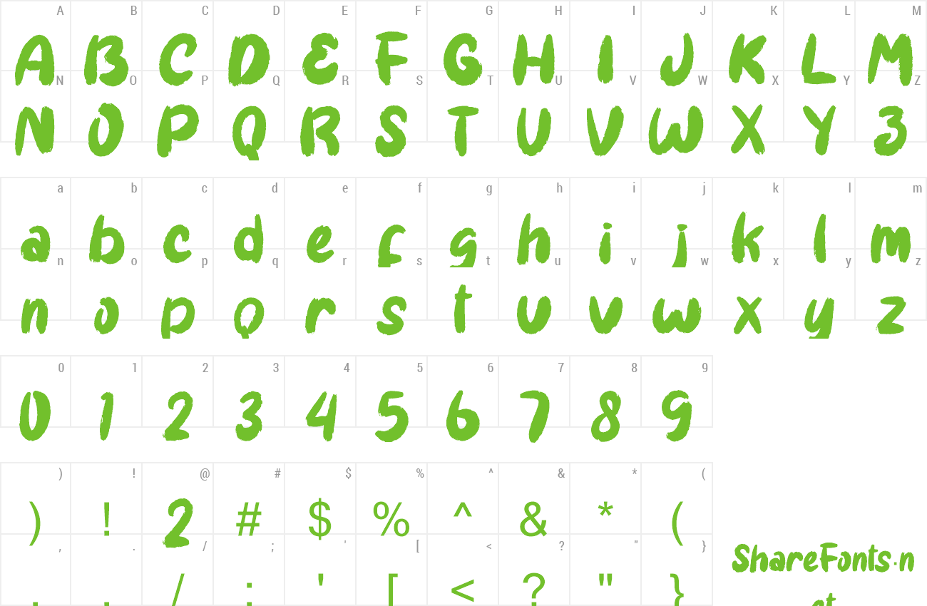 Font Ghost Bomber preview